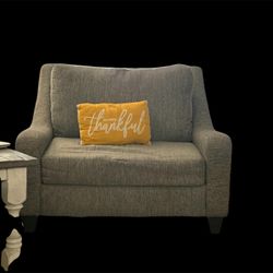 Gray Oversized Chair