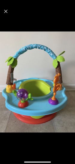 Summer® Deluxe SuperSeat®, Wild Safari, Fun Baby Seat for Sitting Up, Playtime, and Meals