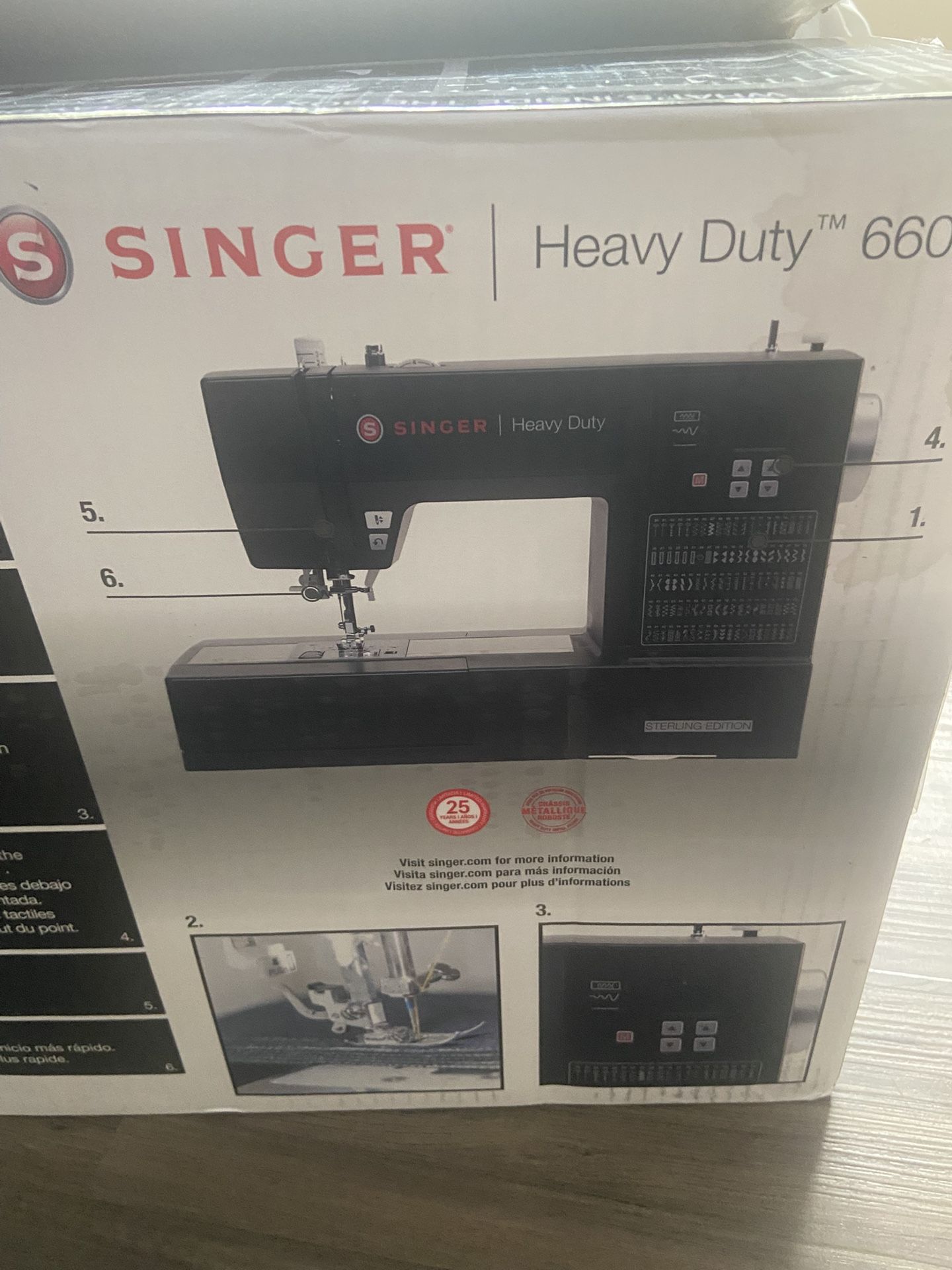 SINGER HEAVY DUTY 6600
