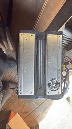 Sub box and amp