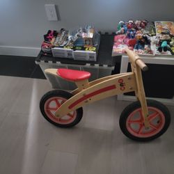 ZUM-CX Wooden Balance Bike Push Bike