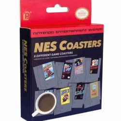 Nintendo NES Cartridge Coasters (Brand New)