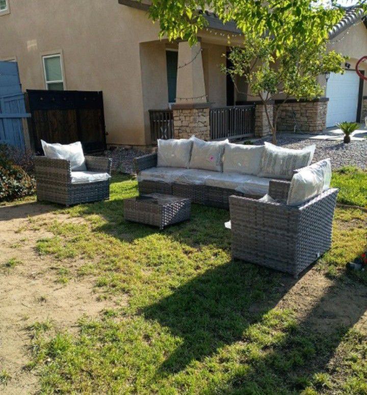 Brand new patio furniture set outdoor patio sofa set brand new deep seating cushions โ
๐๐บ