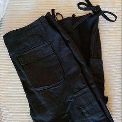 Women's Black Cargo Pants 