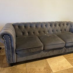Beautiful Gray Couch $100