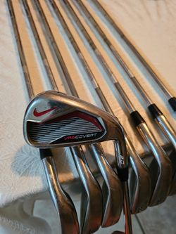 EXCELLENT CONDITION!" NIKE VRS COVERT 2.0 GOLF CLUB IRON SET FOR SHORTER PLAYER BEST FOR 4'8" TO 5'2" TALL