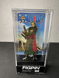 FiGPiN One Piece Roronoa Zoro Deluxe Gold LE 1000 Locked
