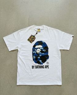 BAPE By Bathing Ape White Camo Graphic Tee