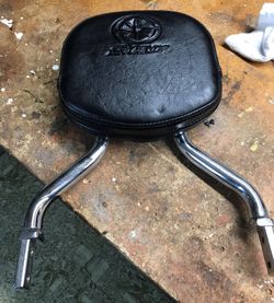 V star 1300 sissy bar passenger backrest