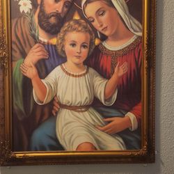 The holy  family picture 