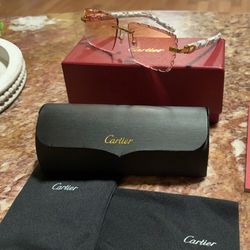 C red buff white sunglasses