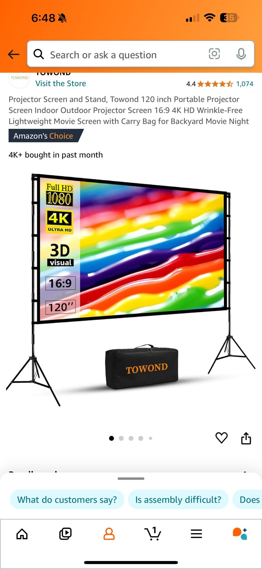 Projector Screen