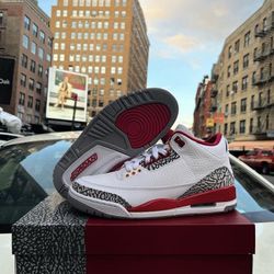 Jordan 3 Retro Cardinal (GS)