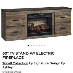 Electric Fire Place Tv Stand