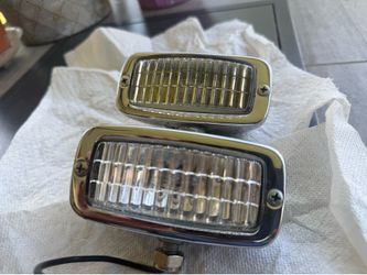 1967 VW Bug back up lights. Original German. Hella glass