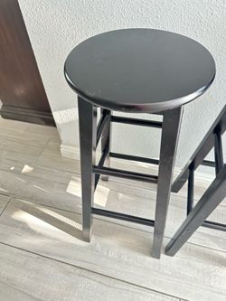 Black Bar stools $40 new