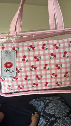 Blush crush makeup bag
