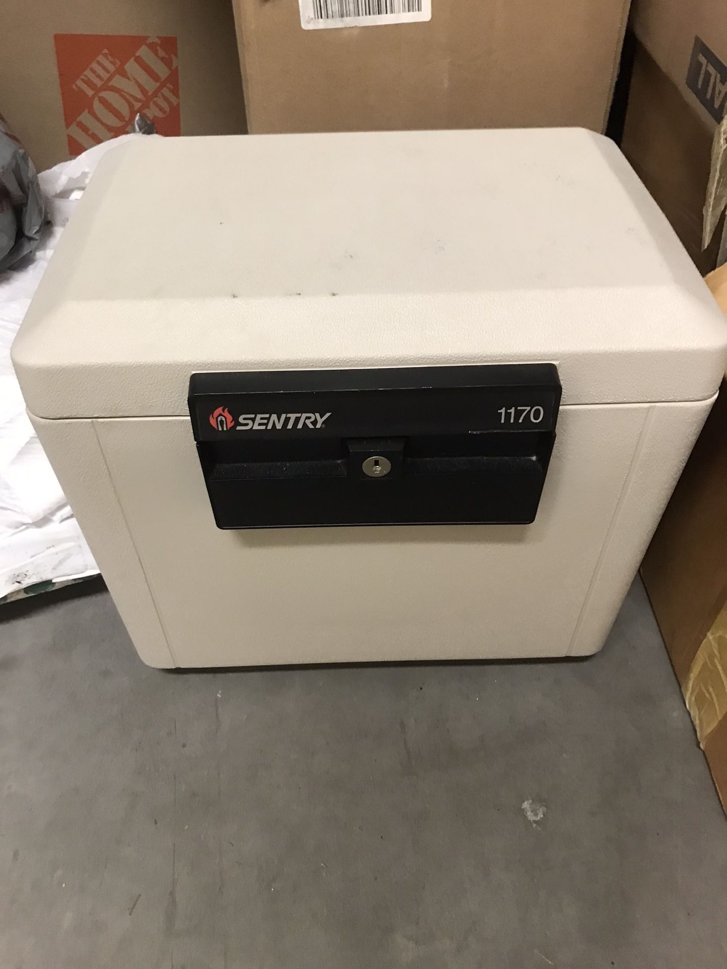 Sentry Safe 1170 Security Letter Hanging Files Key Safe Fire Safe