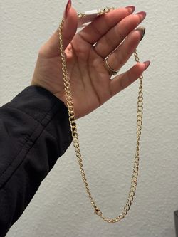 Cadena oro laminado