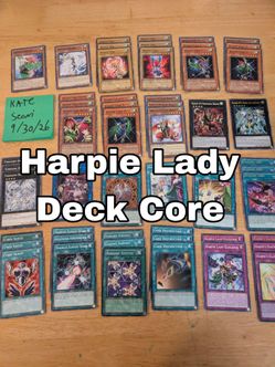 Yu-Gi-Oh Harpie Lady Deck Core