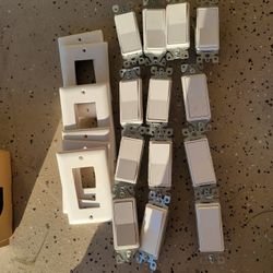 Light Switches With Covers $1.25/each 