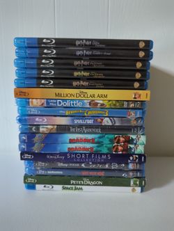 Blu-Rays - Disney, Pixar, Etc