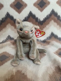 Ty Beanie Baby - SCAT the Cat (5.5 Inch) Stuffed Animal Plush Toy