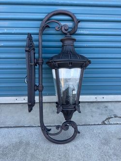 Large Outdoor Wall Lantern Sconce
