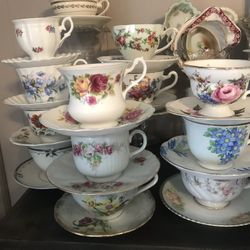 Vintage Teacups & Teapots🌸🍃