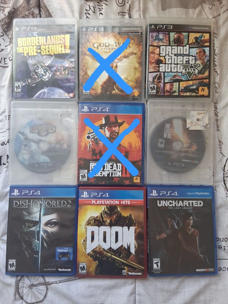 Games PS4 And PS3
