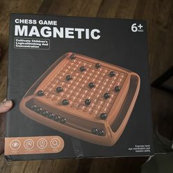 Magnet Game, Magnetic Game Chess 40 Piceses, Family Games for Kids and Adults, Board Game for Kids 8-12 Family Games Night 2-4 Players, Gifts for Teen
