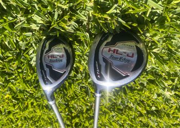 Youth LH golf clubs driver hybrid