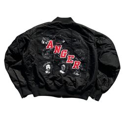 Mr Completely Anger Bomber Jacket Size Medium RARE