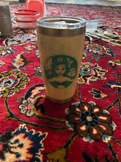 Custom Disney Ariel Starbucks Insulated Tumbler Mug (RTIC Base)
