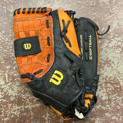 Wilson, Genuine Leather, A360 Baseball Softball Mitt Glove Adult 