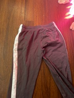 Men’s large sweatpants with white stripe