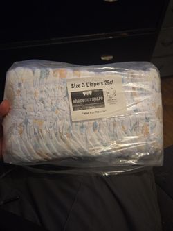 Size 2 n 3 Diapers 25-Count Pack