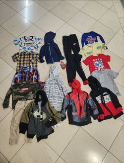 Baby Boy Toddler Clothes 3-5 Years Lot of 17 Pieces
