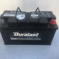 Brand New Duralast Platinum H8 Battery Batteries 