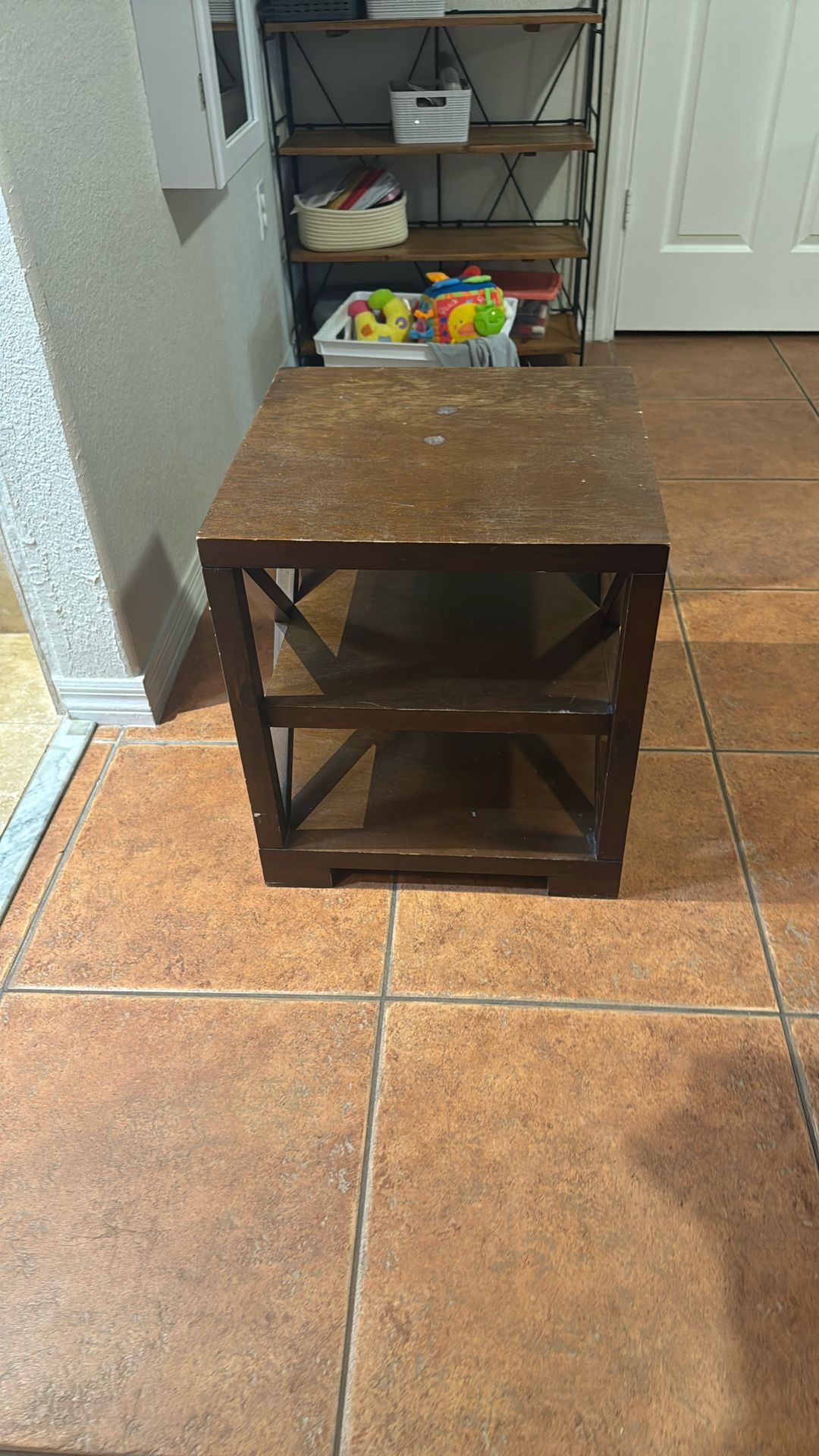 Free End Table Storage