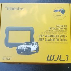 Idatalink iDatalink Maestro KIT-WJL1 Installation Kit and T Harness Compatible with Jeep Wrangler & Gladiator

