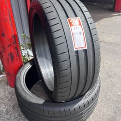 235/35ZR20 MICHELIN pilot sport full pair 2 tires 