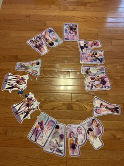 Kpop demon Hunter Happy Birthday sign