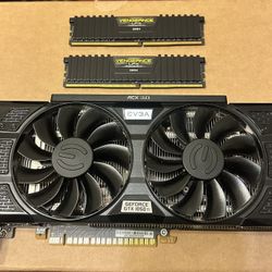 EVGA 1050 Ti + 16GB DDR4 RAM Bundle
