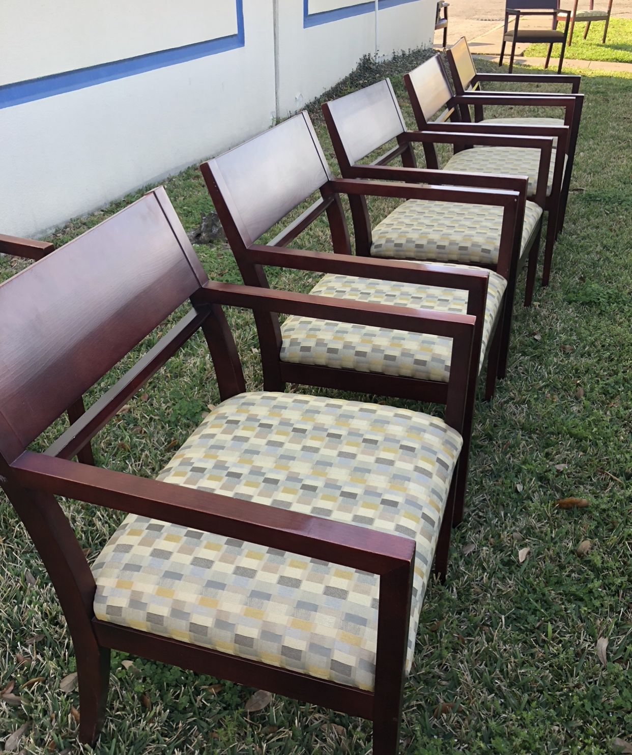 Mahogany Wood Chairs $39 each