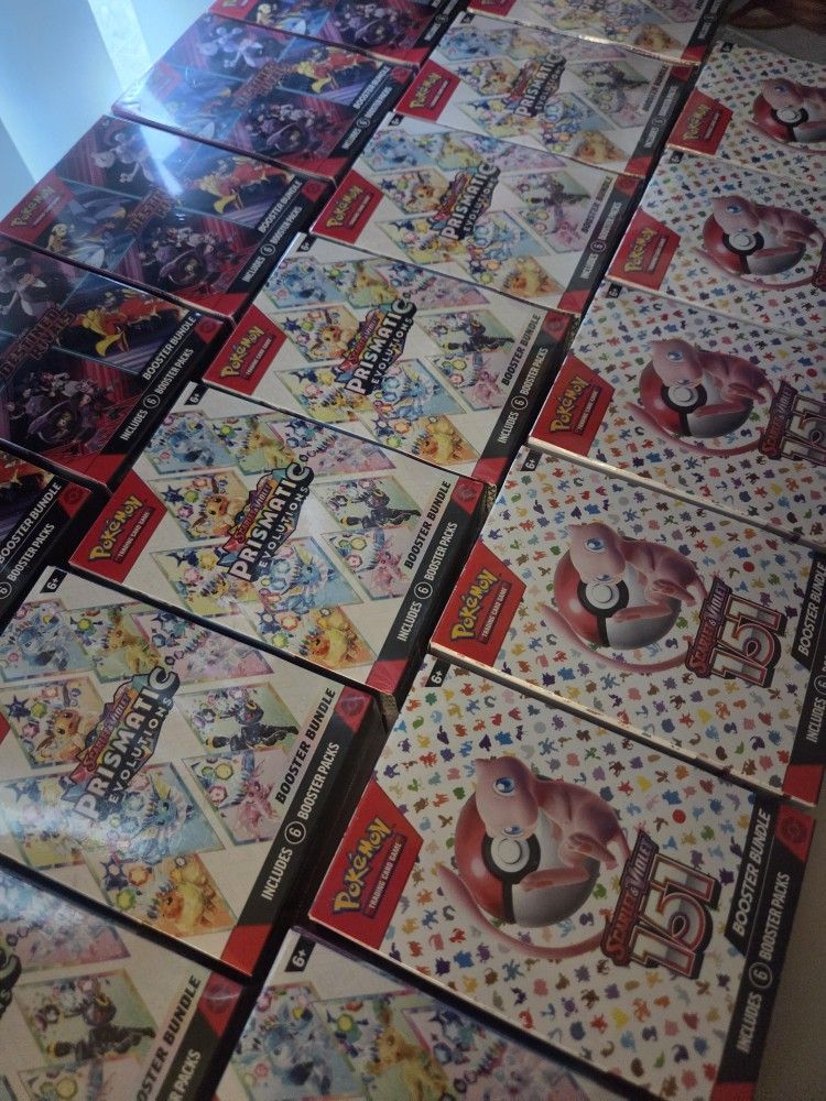 Pokemon Boosters 151/Prismatic/Destined Rivals
