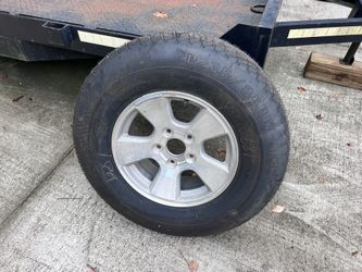 Dodge Ram 1500 Wheel Tire Rim 235/85R17 Oem Spare Aluminum New 5 Lug