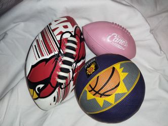 Suns Cardinals and raising canes Balls