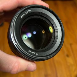 Sony 85mm 1.8