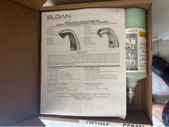 Sloan faucet
